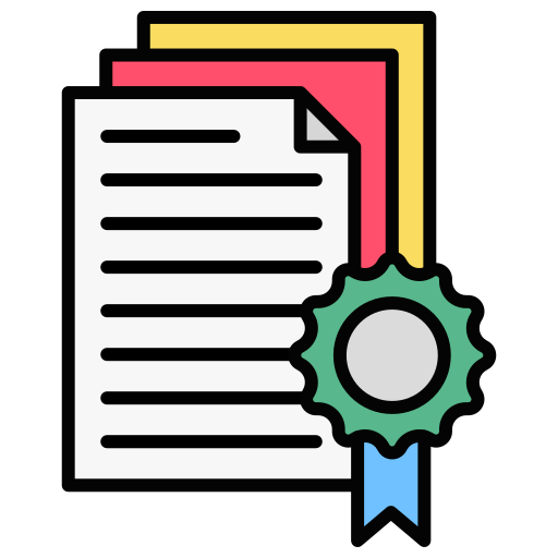 Ikon sertifikat yang pernah didapatkan